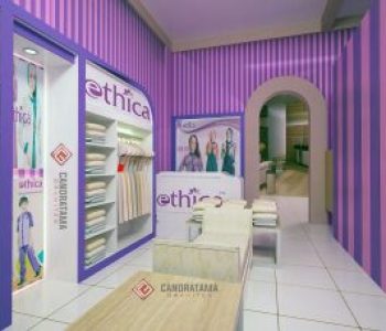 interior butik minimalis