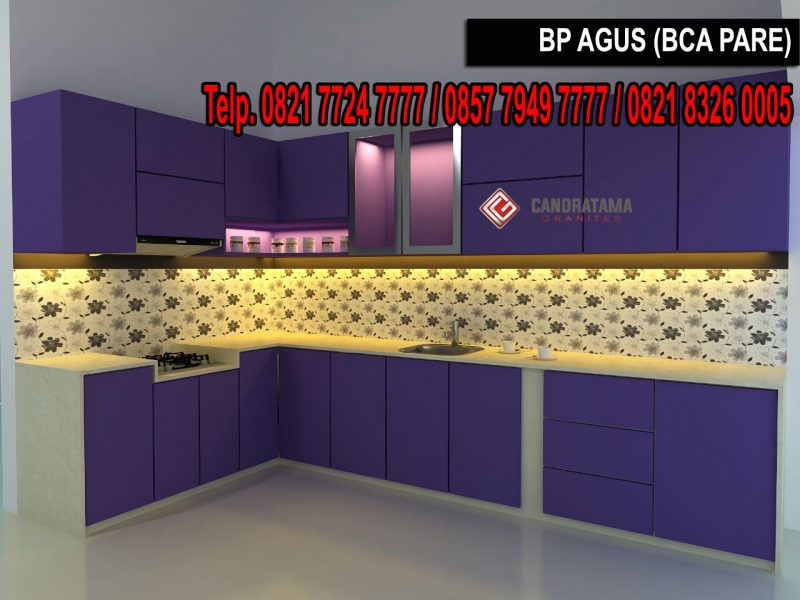 interior kitchen set minimalis