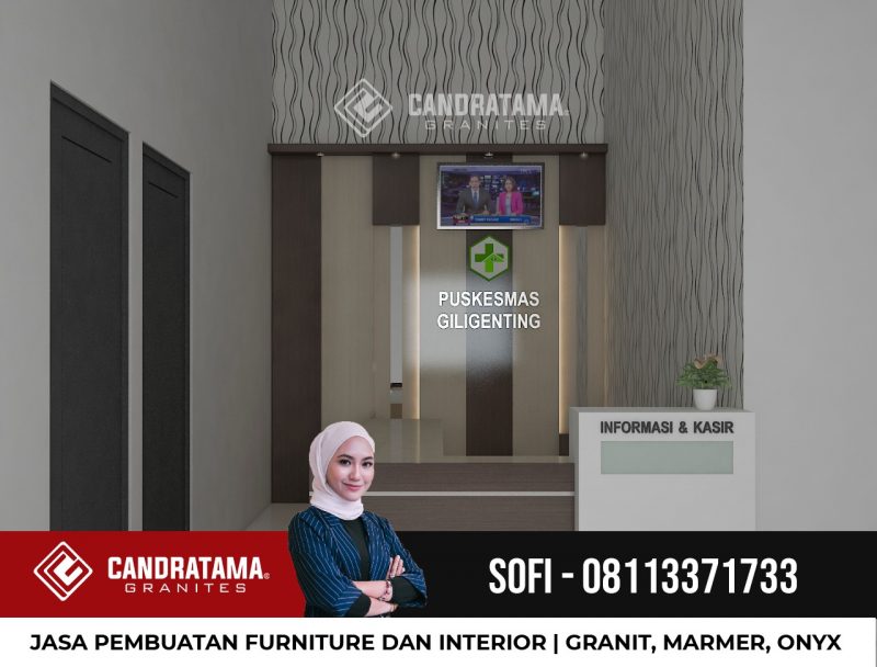 backdrop resepsionis Gilihgenting Madura