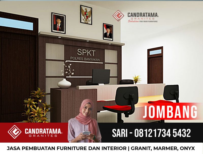 Desain interior backdrop resepsionis kantor Jombang-desain interior backdrop tv minimalis Jombang -rak tv minimalis Jombang-lemari tv minimalis Jombang-meja resepsionis Jombang-interior kantor Jombang-backdrop tv ruang keluarga Jombang