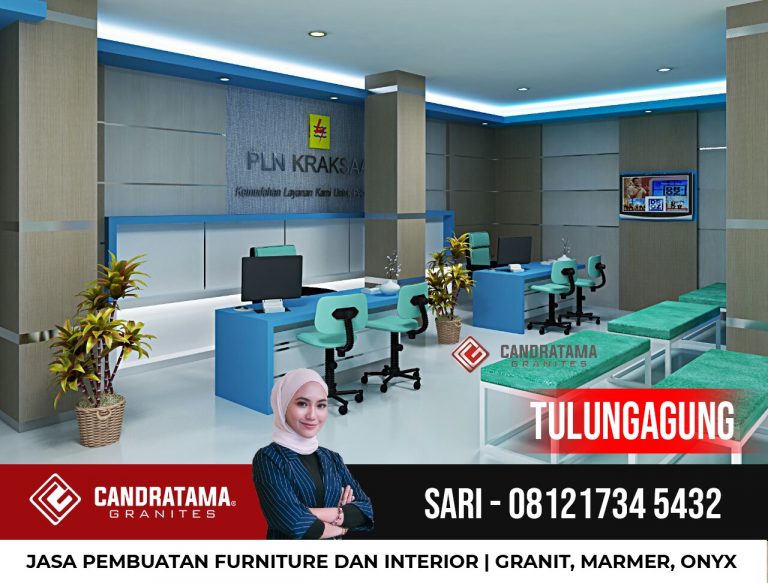 5 Inspirasi Desain Interior Backdrop Resepsionis Kantor Minimalis