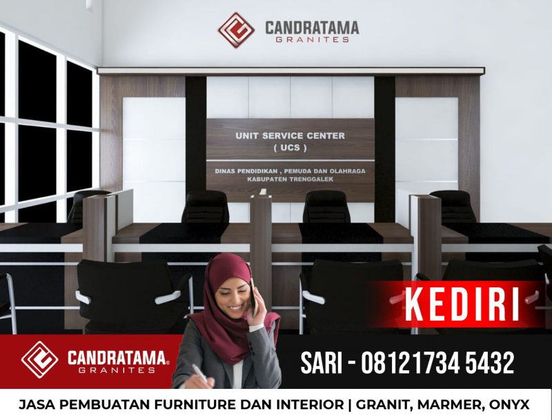 Desain interior backdrop resepsionis kantor kediri-desain interior backdrop tv minimalis kediri -rak tv minimalis kediri-lemari tv minimalis kediri-meja resepsionis kediri-interior kantor kediri