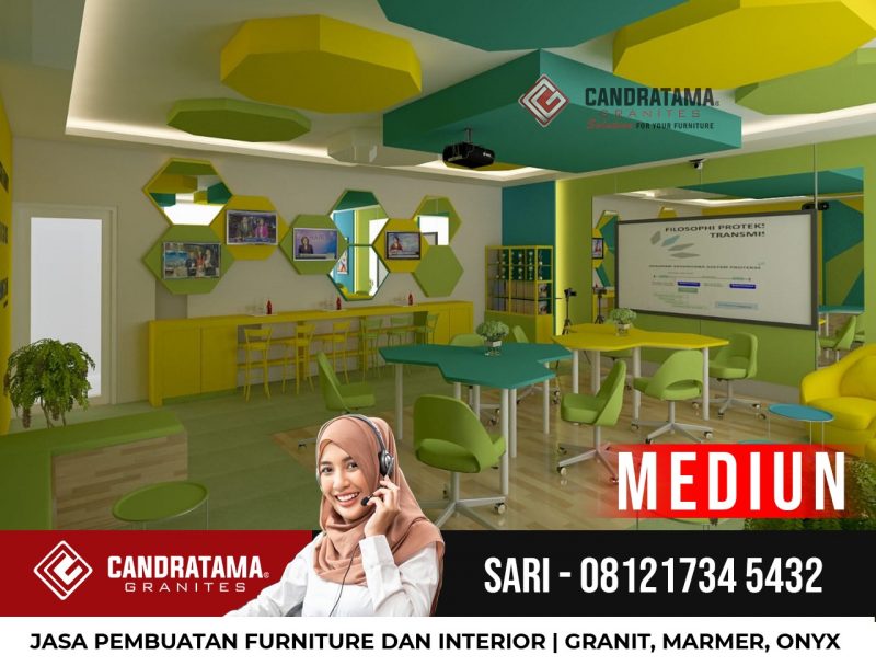 Desain interior backdrop resepsionis kantor Madiun-desain interior backdrop tv minimalis Madiun -rak tv minimalis Madiun-lemari tv minimalis Madiun-meja resepsionis Madiun-interior kantor Madiun-backdrop tv ruang keluarga Madiun