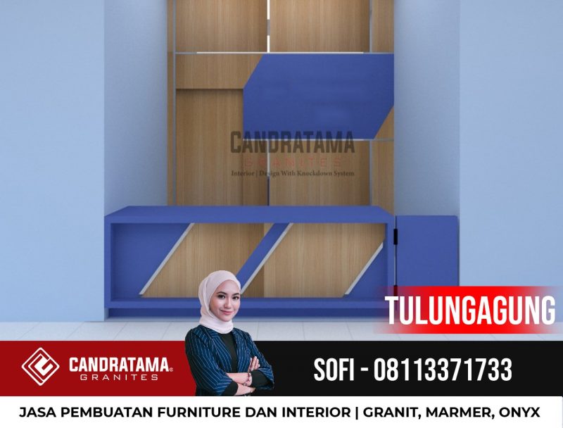 Meja resepsionins klinik gigi - meja resepsionis klinik kecantikan