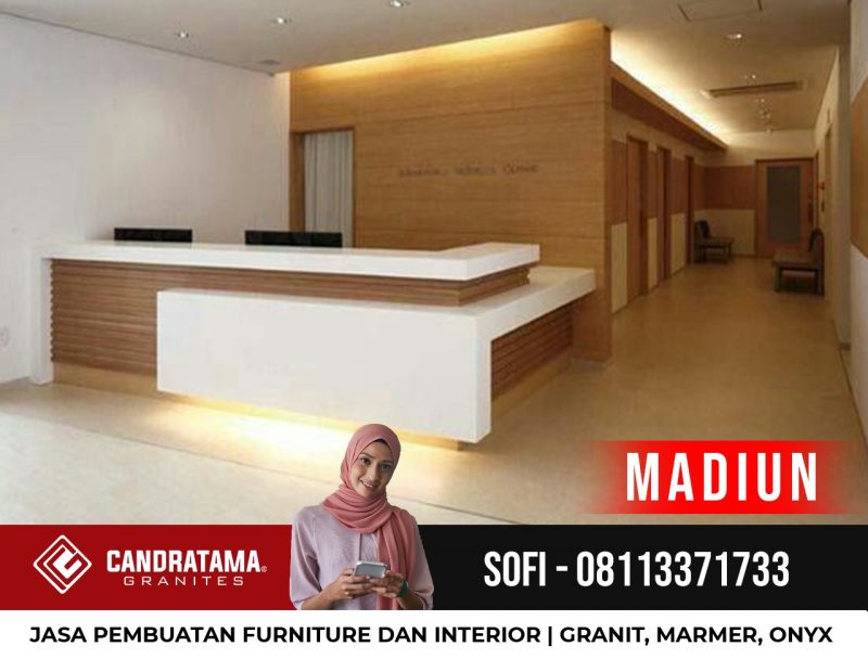 meja resepsionis klinik kecantikan-meja resepsionis klinik gigi