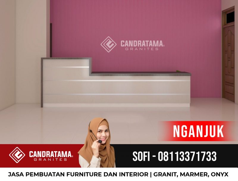 meja resepsionis klinik kecantikan-meja resepsionis klinik gigi