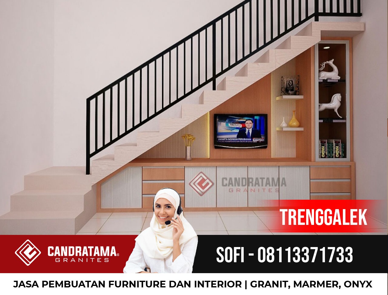 backdro tv minimalis-backdrop tv modern terbaru-rak tv mewah-backdrop tv ruang keluarga-backdrop tv high material quality-lemari tv minimalis-backdrop tv bawah tangga