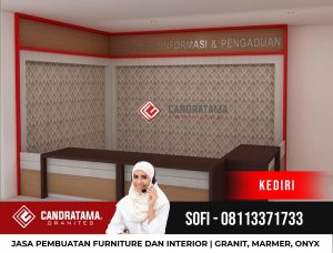 Desain interior kantor modern-interior kantor masa kini-ruang kerja nyaman-backdrop resepsionis kantor-interior kantor coastal-interior kantor bohemin kediri