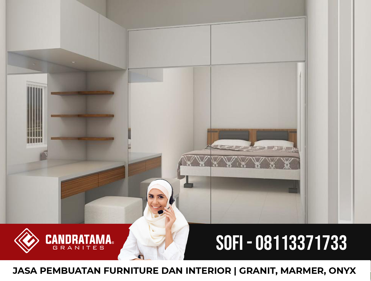 Ide Desain Interior Kamar Tidur Minimalis