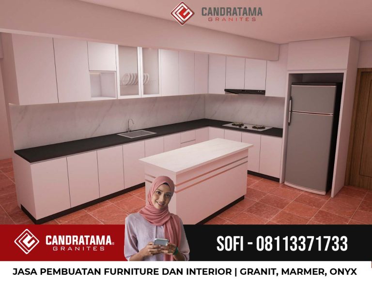 Jasa Pembuatan Kitchen Set Minimalis Elegan